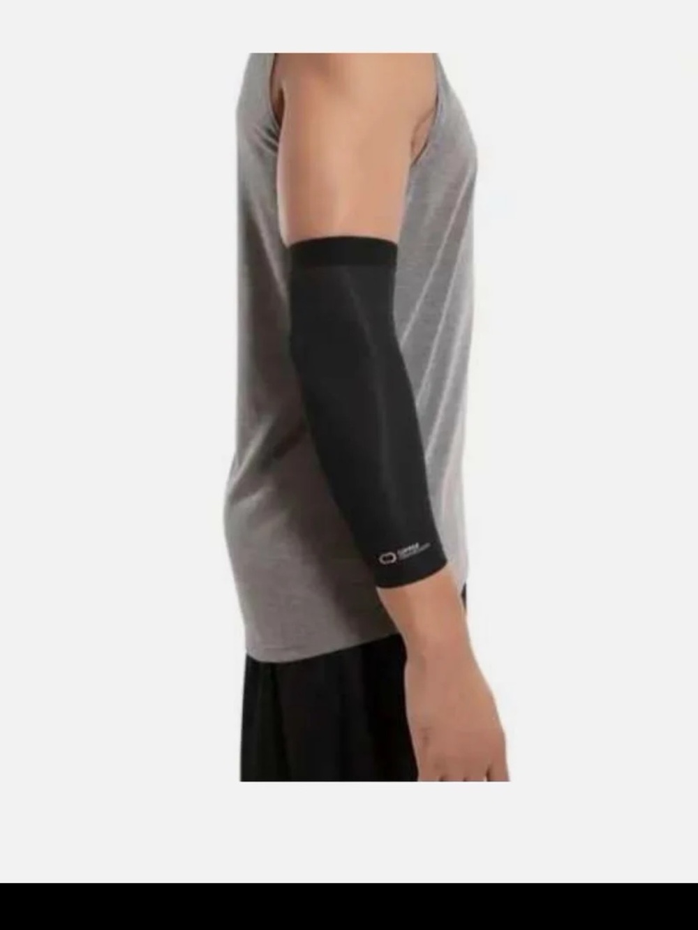 Copper fit compression sleeve brace for elbow 2 pack Adult one size fits most